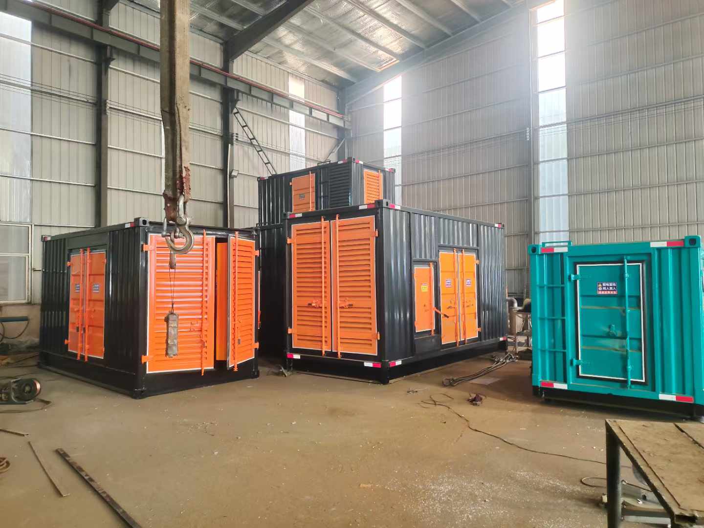 清流500kw柴油发电机组可以带动多少功率设备？